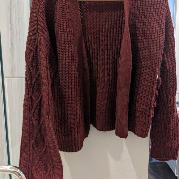 Burgundy Sweater - Picture 2 of 3